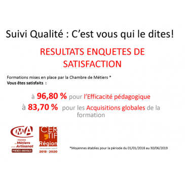 Notre priorité : vous satisfaire !