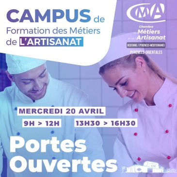 Journée Portes Ouvertes au CFMA mercredi 20 avril 2022