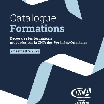 Catalogue des formations 2nd semestre 2023