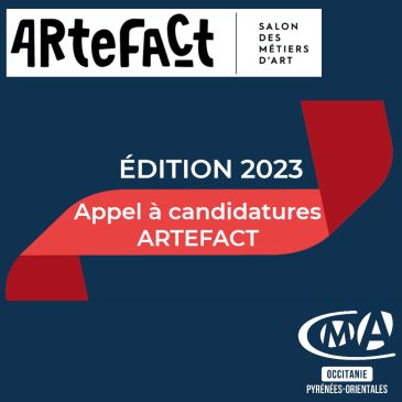 Appel à candidature ARTEFACT 2023