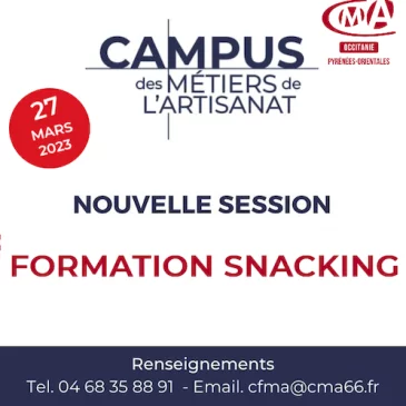 Nouvelle session formation snacking !