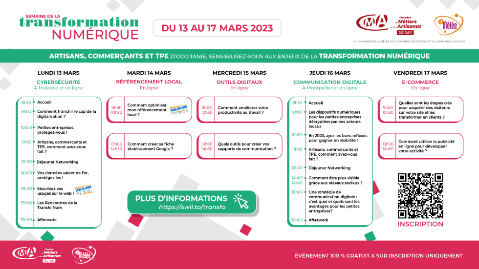 Programme de la semaine de la transformation numérique