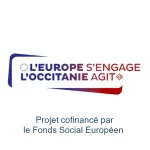 Logo Europe + Occitanie