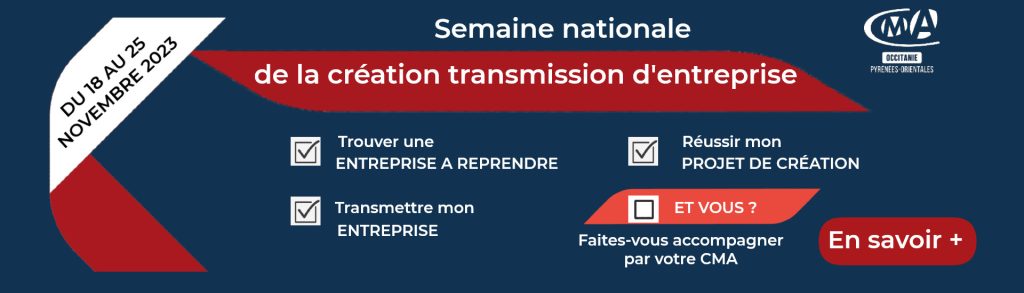 Création transmission d'entreprise