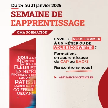 Semaine de l’apprentissage dans l’artisanat
