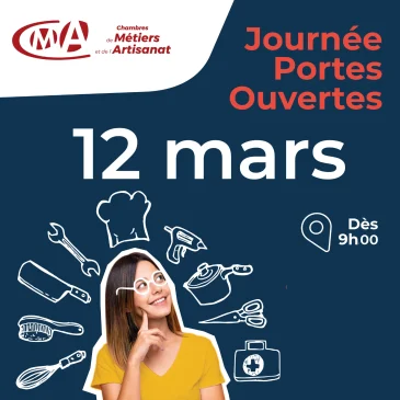 JPO 12 mars 2025 : Venez découvrir votre futur métier